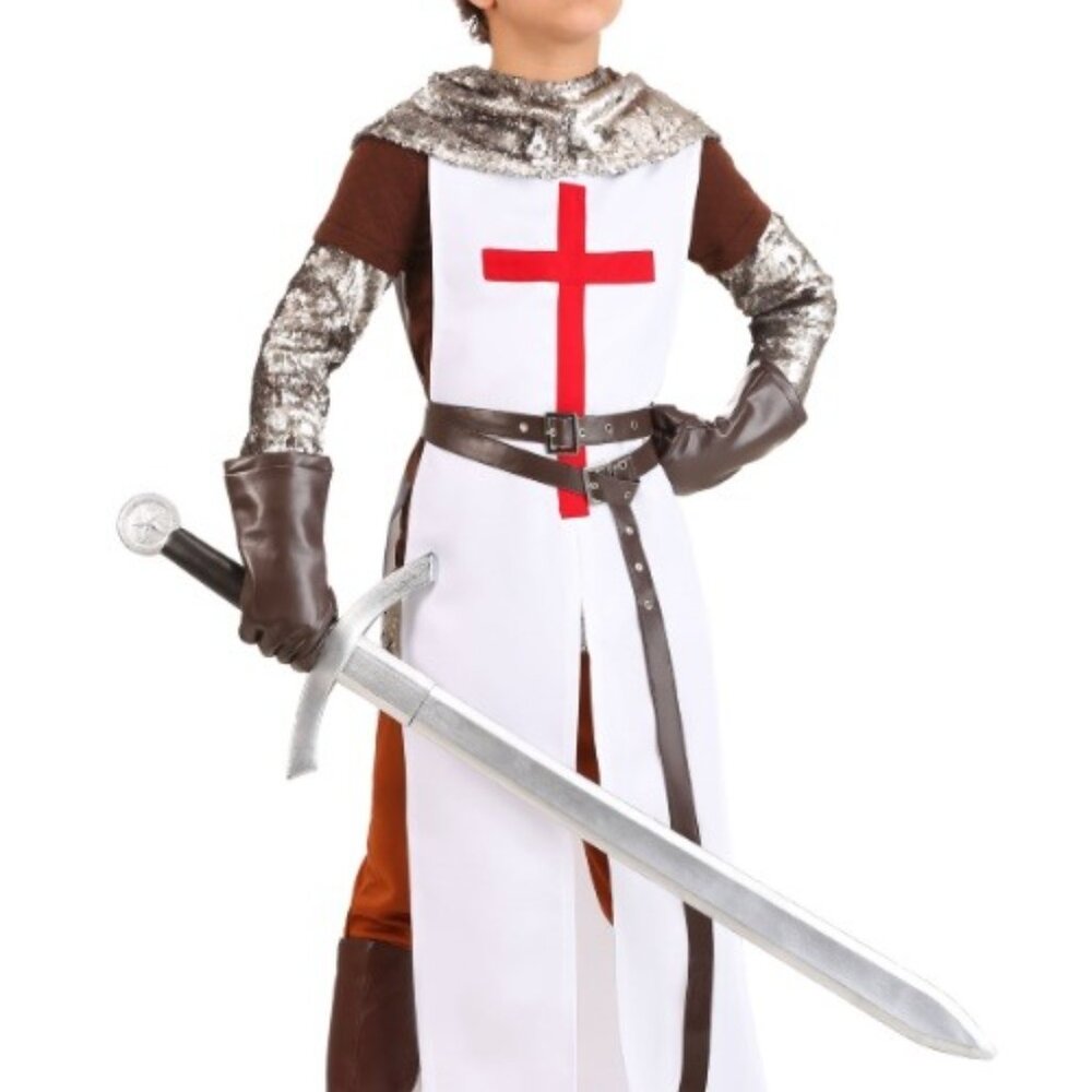 Crusader Knight Kids Costume Youth XL